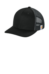 Carhartt® Flexfit 110® Mesh Back Cap - Black/ Asphalt Grey - OSFA
